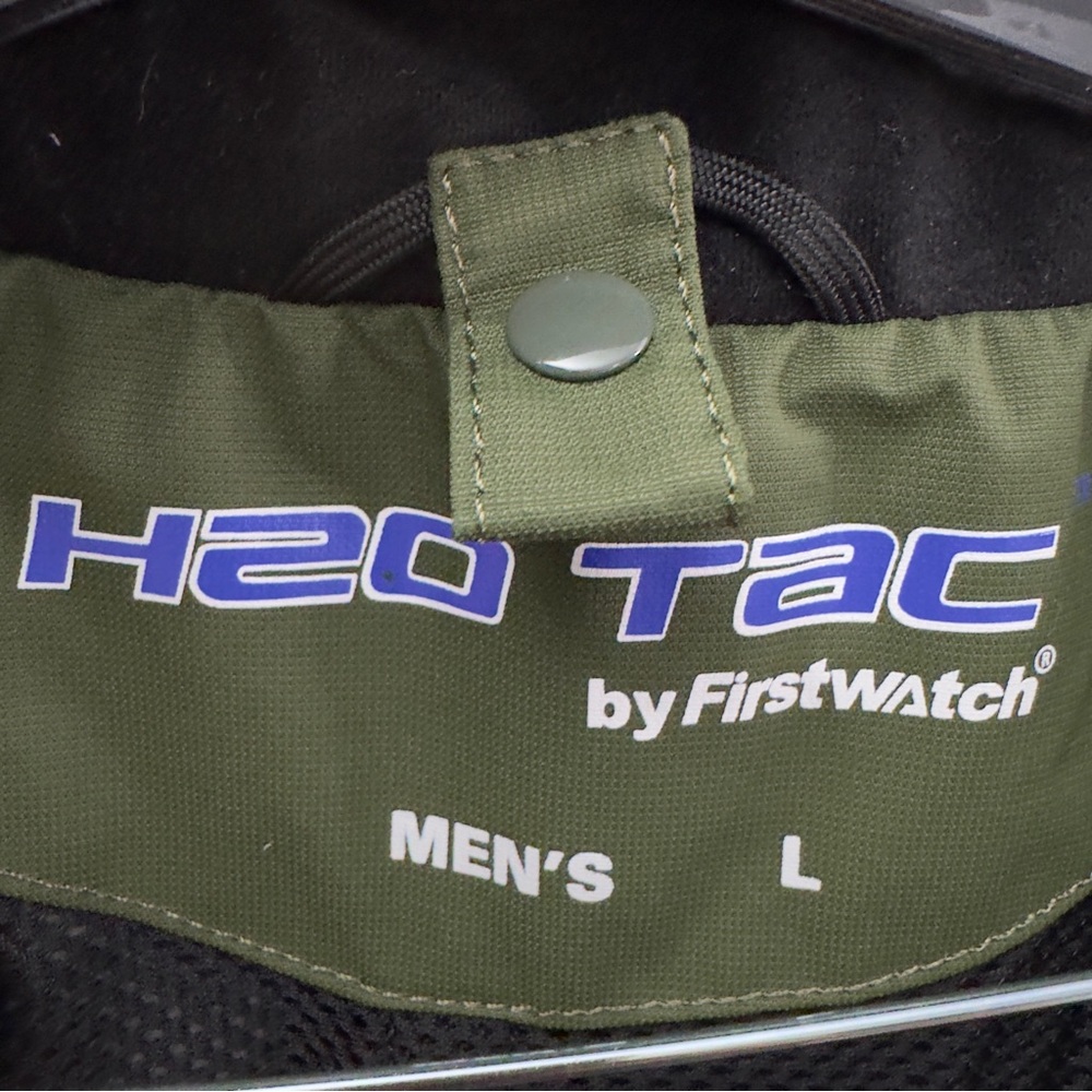 Waterproof Tactical Jacket H2O Tac Men’s L Green NWT - Picture 13 of 16